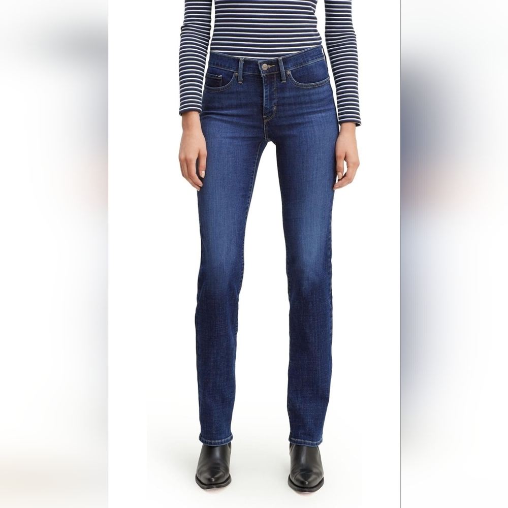 Levi’s 314 Shaping Straight Jeans Dark Wash Women's Size 31